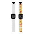 Sunny Summer Apple Watch Band — Watermelon & Sunglasses Emoji Pattern